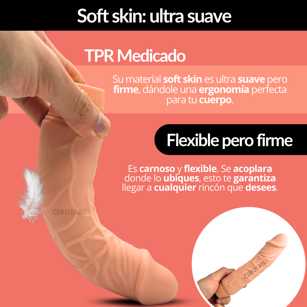 Vibrador Realist Premium SoftSkin CLA048